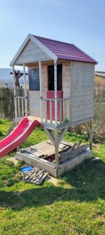 Detský drevený domček - 2