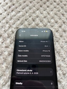 iPhone 16 128GB Black - 2