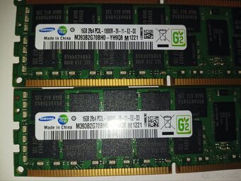 16GB PC3-10600R DDR3 1333MHz ECC Registered

 - 2