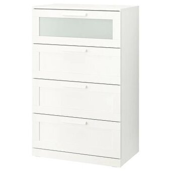 Ikea - Nová BRIMNES Komoda so 4 zásuvkami - 2