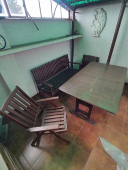 Záhradný drevený nábytok - 2