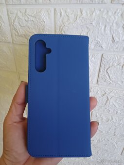 Modré púzdro na Samsung A34-NOVÉ - 2