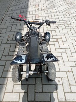 Detská štvorkolka Repti black - 2