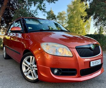 Škoda Fabia 2 (Sport Edition Orange) 1.9tdi 77 kw 2007 - 2