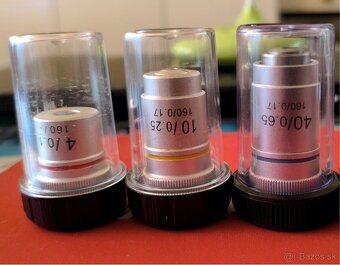DIN Semi Plan achromatické objektívy pre mikroskop - 2