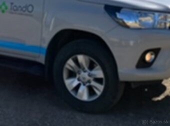 Kolesa na Toyota Hilux, Land cruiser na zimných gumách - 2