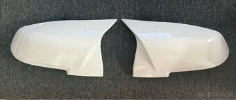 KRYTY SPÄTNÝCH ZRKADIEL BMW M style WHITE - 2