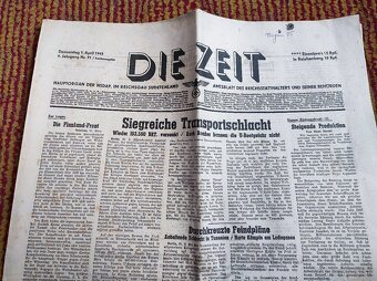 Nemecké noviny z roku 1943 - 2