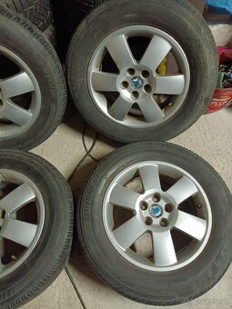 4ks alu disky orig. Škoda 5x100 r15 195/65 r15 - 2