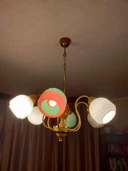 Predám retro luster, plne funkčný, v bezchybnom stave. - 2