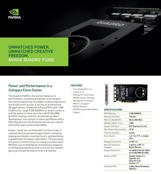 Nvidia QUADRO P2200 - 2