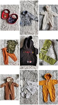 Balík detského oblečenia 0–1 rok – TOP značky – ako nový – - 2