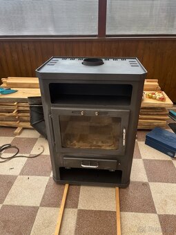 Krbové kachle Victoria Grande 14kw plus dymovod - 2