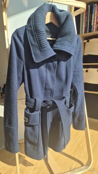 Damsky tmavomodry kabat - 2