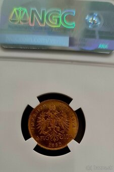 4 Zlatník 1980 / NGC MS61 - 2