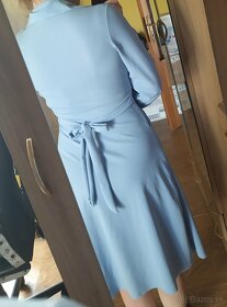 Bledo modré šaty - 2