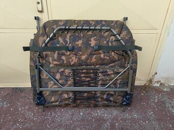 Lehátko FOX R3 Camo Bedchair XL + Spacák EVOventec ripstop 5 - 2