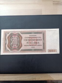 Bankovka 500 korun Čechy a Morava - 2