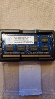 Predám 2x RAM do notebooku - 2 GB DDR3 - 2
