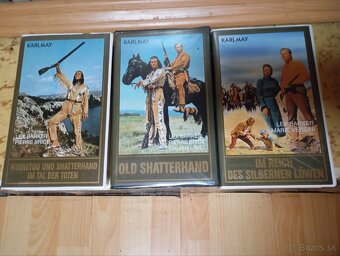 VHS kazety Karl May - 2
