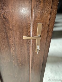 predám PVC vchodové dvere 90 × 205 - 2