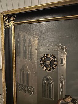 Predam starožitné obrazové hodiny (19. storočie) - 2