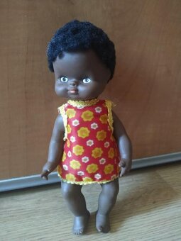 Retro bábika - černoška - 2