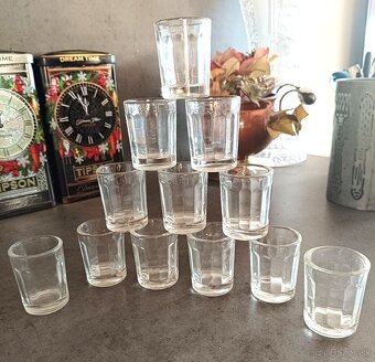 RETRO krčmové poháriky - 6 kusov - 2