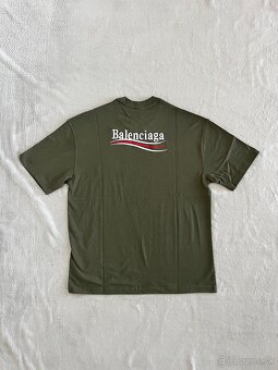 Balenciaga tričko (zelené) - 2