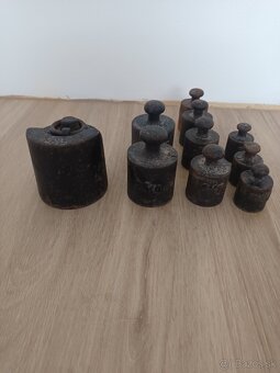 Závažie na váhu decimalku - 2