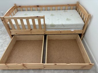 Predám detskú posteľ 180x80cm - 2