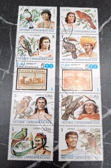 Poštové známky série - 2