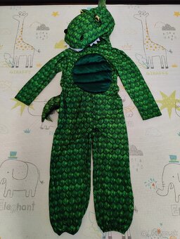 Karnevalový kostým - zelený drak - 2