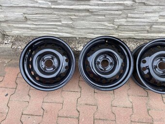 4x100 R15 plechové disky - 2