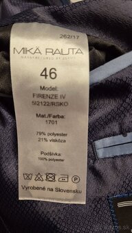 Predám pánsky oblek( na stužkovú) - 2