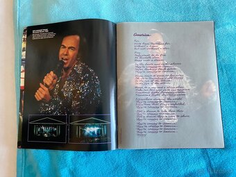 Katalóg/veľká brožúra Neil Diamond - 2