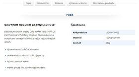 Termopradlo Odlo v.122 - 2