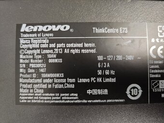 Lenovo Thinkcentre E73 - 2