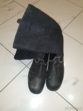Čierne pracovné topánky - 2