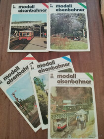 Časopis Modell Eisenbaner roky 1984 - 1988 - 2