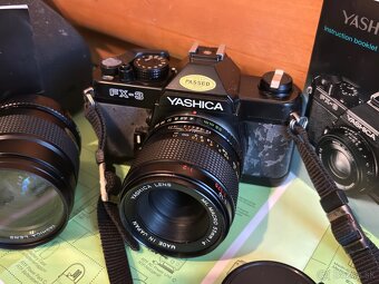 Yashica FX-3 + dva objektívy - 2