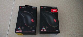 SPC Gear GEM myš čierna - 2
