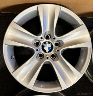 5x120 R17 Original BMW styling 327 ET 30 strieborne - 2