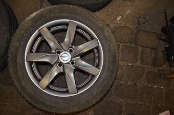 15" alu disky Opel s letnými pneum. 185/65 R15 - 2