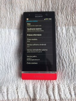 Sony Xperia ST25i čierny plne funkčný v pouzitelnom stave - 2