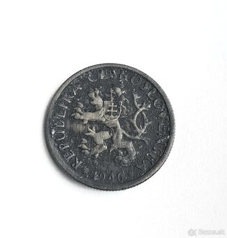 1 kčs 1946 skúšobná razba - 2