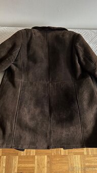 Predám pánsky kožuch, málo nosený, velkosť 54 - 2