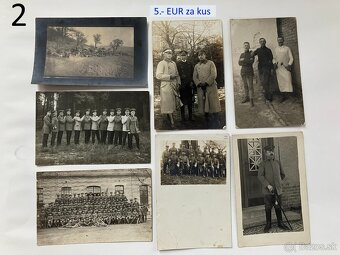 Vojenské fotografie celá zbierka z 1. svetovej vojny - 2