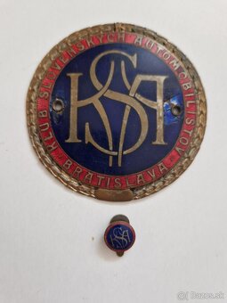 CHLADIČOVÁ PLAKETA, - 2