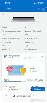 Microsoft Surface Go 4 – TOP stav, záruka do 1/2028 - 2